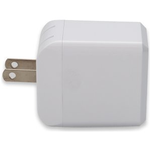 Wall Plug to USB 3.1 Type (C) 5V at 3A, 9V at 2A, or 12V at 1.5A 18W total for US White