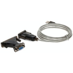 AddOn Networks USB2DB25-6F serial cable Silver 1.8 m USB Type-A D-sub (DB-25)