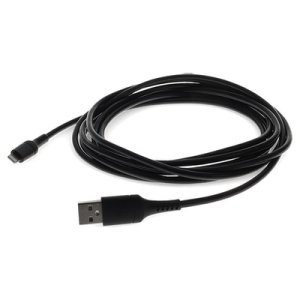 AddOn Networks USB2LGT2MB lightning cable 2 m Black