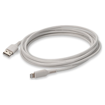 AddOn Networks USB2LGT2MW lightning cable 2 m White