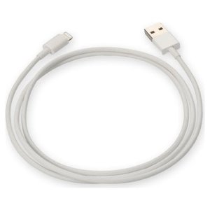 AddOn Networks USB2LGTSL1MW lightning cable 1 m White