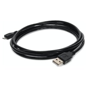 AddOn Networks USB2MICROUSB1 USB cable USB 2.0 0.3 m USB A Micro-USB B Black