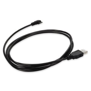 AddOn Networks USB2MICROUSBRT6 USB cable USB 2.0 1.83 m USB A Micro-USB B Black