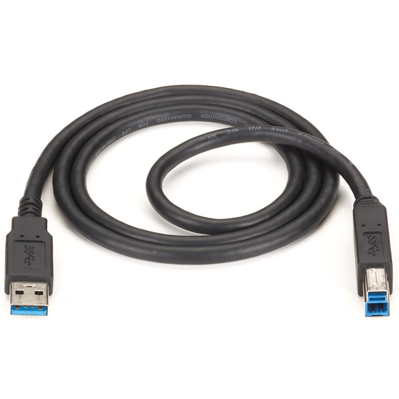 Black Box USB30-0010-MM USB cable USB 3.2 Gen 1 (3.1 Gen 1) 3 m USB A USB B