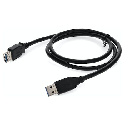 AddOn Networks USB3EXTAA15-AO USB cable 4.57 m USB A Black