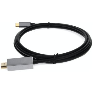 AddOn Networks USBC2H4MMAL-AA video cable adapter 1.83 m USB Type-C HDMI Black