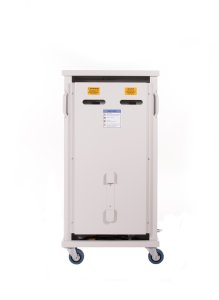 Storage & charging trolley for up to 15 laptops/30 netbooks Chromebooks or tablets.