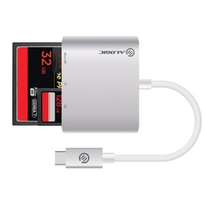 ALOGIC USB-C Multi Card Reader - Micro SD SD & Compact Flash - Prime Series