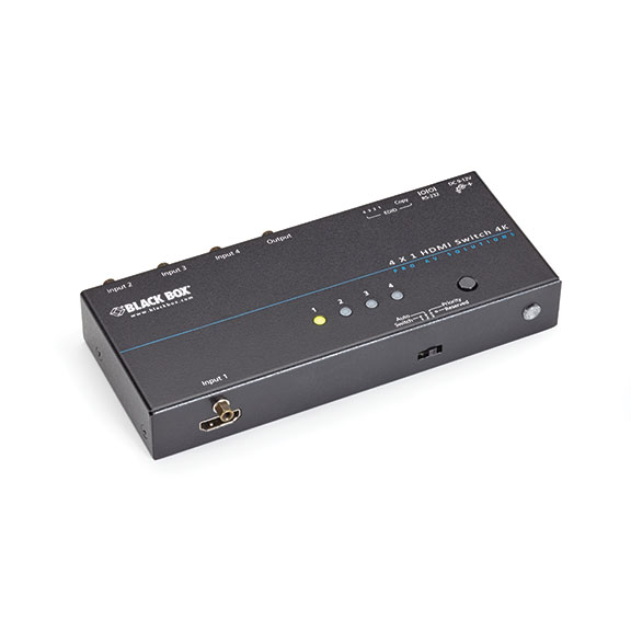 Black Box 4K HDMI Switch - 4 x 1