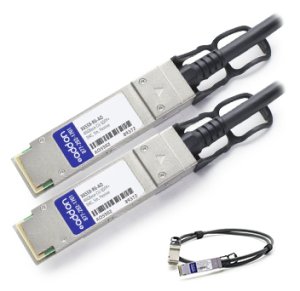 AddOn Networks 2m QSFP+ - QSFP+ InfiniBand/fibre optic cable QSFP+ Black