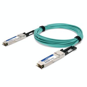 NetApp X66005A-R6 compatible 40GBase-AOC QSFP+ Direct Attach Cable (MMF, 850nm, 15m)