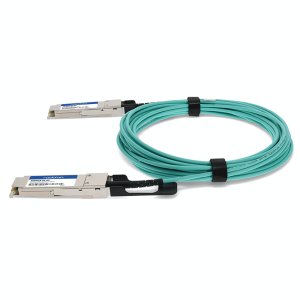 NetApp X66005A-R6 compatible 40GBase-AOC QSFP+ Direct Attach Cable (MMF, 850nm, 15m)