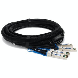 AddOn Networks X66120-5-AO InfiniBand/fibre optic cable 5 m QSFP+ 4x SFP+ Black