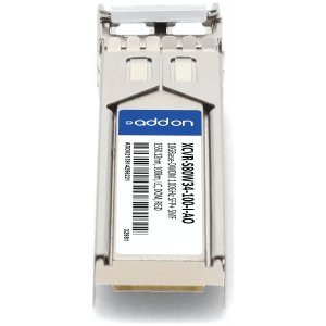 AddOn Networks XCVR-S80W34-100-I-AO network transceiver module Fiber optic 10000 Mbit/s SFP+ 1550.12 nm