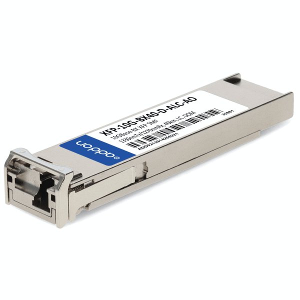 Alcatel-Lucent Nokia XFP-10G-BX40-D-ALC Compatible TAA 10GBase-BX XFP Transceiver (SMF, 1330nmTx/1270nmRx, 40km, LC, DOM)