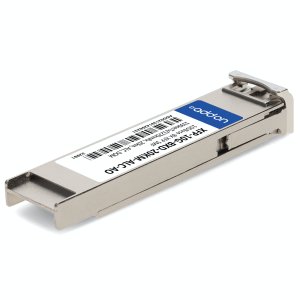 MSA and TAA 10GBase-BX XFP Transceiver (SMF, 1330nmTx/1270nmRx, 20km, LC, DOM)