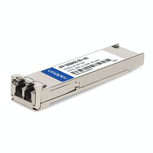 MSA and TAA Compliant 10GBase-ZR XFP Transceiver (SMF, 1550nm, 80km, LC, DOM, -40 to 85C)