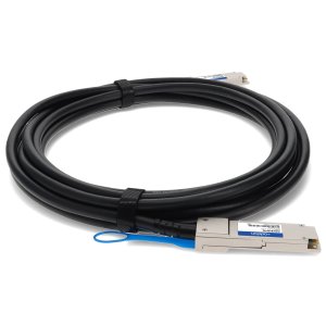 Intel XLDACBL3M Compatible TAA Compliant 40GBase-CU QSFP+ to QSFP+ Direct Attach Cable (Passive Twinax, 3m)