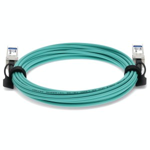 Intel XXVAOCBL4M Compatible TAA Compliant 25GBase-AOC SFP28 to SFP28 Active Optical Cable (850nm, MMF, 4m)