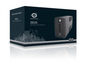 Conceptronic ZEUS 650VA 360W UPS, IEC socket