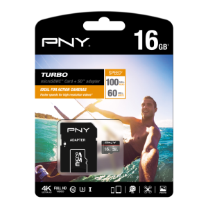 PNY Turbo 16 GB MicroSDHC UHS-I Class 10