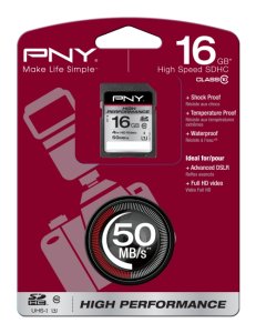 PNY 16GB SDHC Class 10