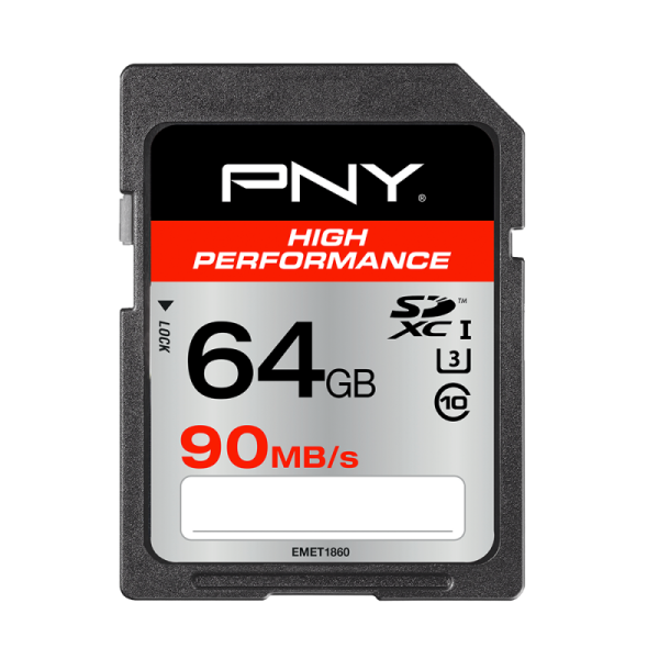 PNY High Performance 64 GB SDXC UHS-I Class 10