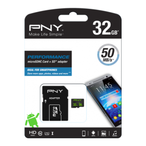 PNY Performance 32 GB MicroSDHC UHS-I Class 10