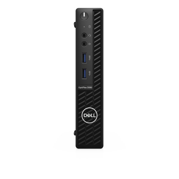 DELL OptiPlex 3080 Intel® Core™ i5 i5-10500T 8 GB DDR4-SDRAM 256 GB SSD Windows 10 Pro MFF Mini PC Black