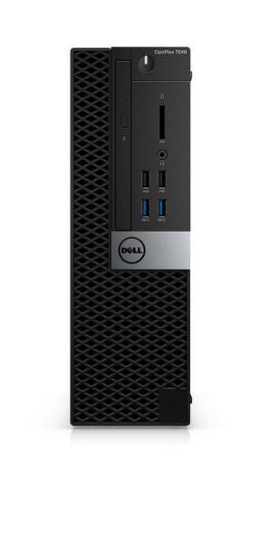 DELL OptiPlex 7040 Intel® Core™ i7 i7-6700 8 GB DDR4-SDRAM 500 GB HDD Windows 7 Professional SFF PC Black