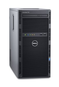 Intel Xeon E3-1220v5 (8M Cache, 3.00 GHz), Chassis 4x 3.5″, 4GB DDR4 2133MHz, 1TB, DVD+/-RW, DualPort Gigabit Ethernet, iDRAC8