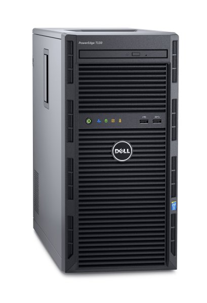 Intel Xeon E3-1220v5 (8M Cache, 3.00 GHz), Chassis 4x 3.5", 4GB DDR4 2133MHz, 1TB, DVD+/-RW, DualPort Gigabit Ethernet, iDRAC8