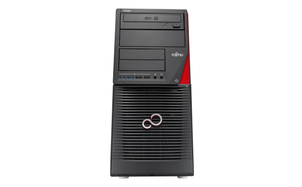 Fujitsu CELSIUS W550 Intel® Core™ i7 i7-6700 16 GB DDR4-SDRAM 512 GB SSD Windows 10 Pro Desktop Workstation Black, Red