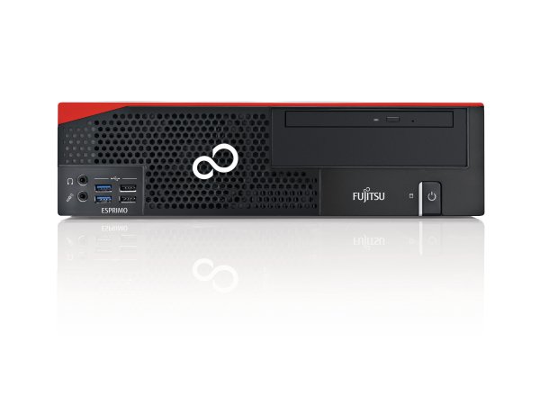 Fujitsu ESPRIMO D556/2/E85+ Intel® Core™ i5 i5-7400 8 GB DDR4-SDRAM 256 GB SSD Windows 10 Pro Desktop PC Black, Red