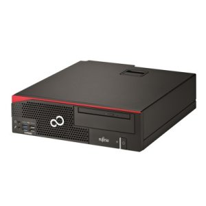 Fujitsu ESPRIMO D556 Intel® Core™ i7 i7-6700 8 GB DDR4-SDRAM 1 TB HDD Windows 7 Professional SFF PC Black, Red