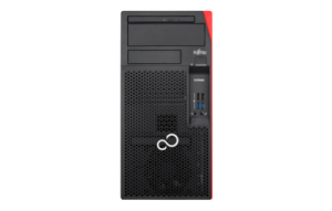 Fujitsu ESPRIMO P558 Intel® Core™ i7 i7-8700 8 GB DDR4-SDRAM 1 TB HDD Windows 10 Pro Micro Tower PC Black, Red